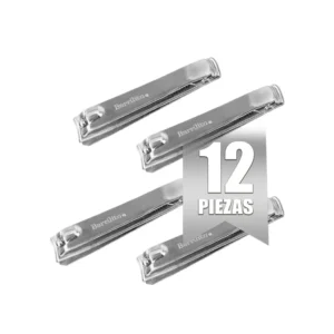 CORTA UÑAS GRANDE  BARRILITO PAQ DE 12 PZAS