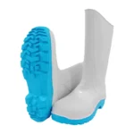 BOTA DE HULE # 25 TOOLCRAFT BLANCA ANT.TC0977
