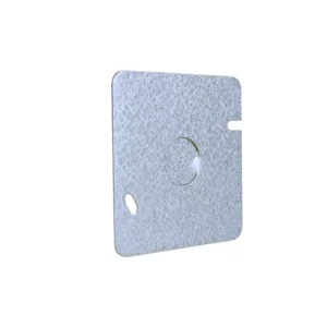 TAPA REGISTRO CUADRADA DE 13 MM. GALVANIZADA