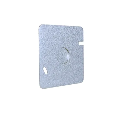 TAPA REGISTRO CUADRADA DE  13 MM. GALVANIZADA