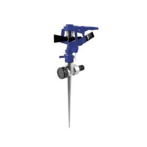 ASPERSOR DE PLASTICO CON ESTACA DE METAL 1 VIA