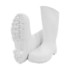 BOTA DE HULE #  26 TOOLCRAFT BLANCA ANT:TC0978