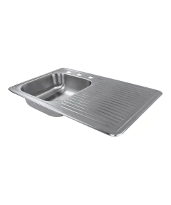 FREGADERO 80X50 P/EMPOTRAR 1 TINA DER A/INOX DICA