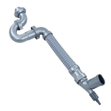 TRAMPA FLEXIBLE P/FREGADERO SENCILLO GRIS COFLEX