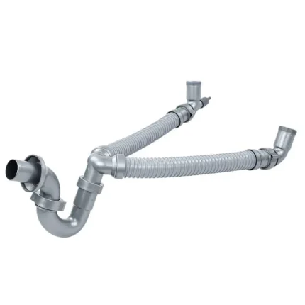 TRAMPA FLEXIBLE P/FREGADERO DOS TARJAS   COFLEX