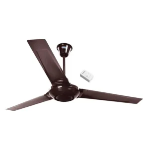 VENTILADOR INDUSTRIAL 3 ASPAS 56" CAFE C/LUZ