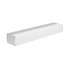 PLAFON REGTANGULAR SATIN/BLANCO P/INTERIOR