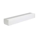 PLAFON REGTANGULAR SATIN/BLANCO P/INTERIOR