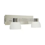 ARBOTANTE P/MURO P/INTERIOR CROMO/CRISTAL