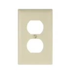 PLACA DE PLASTICO DUPLEX MARFIL BTICINO