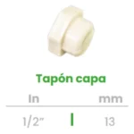 Tapón Capa Conekta 1/2" - Alta Calidad y Versatilidad - tpc1 - Diseñado para Uso Hidráulico