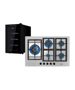 PARRILLA EFX-70.1 5G ACERO INOX DR CI  + CAVA 8 BO