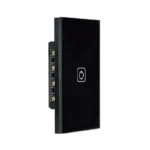 APAGADOR INTELIGENTE WIFI C/ 1 BOTONES TÁCTIL NEGR
