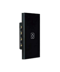 APAGADOR INTELIGENTE WIFI C/ 1 BOTONES TÁCTIL NEGR