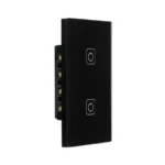 APAGADOR INTELIGENTE WIFI C/ 2 BOTONES TÁCTIL NEGR