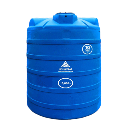 Tinaco Azul Tricapa 10,000L Moldyplas