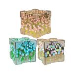 Tulipán Flor Lámpara LED de Rubik - Luz de Noche Decorativa y Elegante