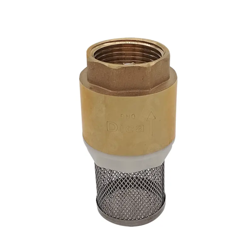 CHECK PICHANCHA C/CANASTILLA ACERO INOX 1" DICA