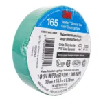 CINTA AISLAR 19 MM X 18 MT VERDE 165 TEMFLEX