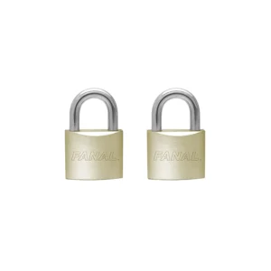CANDADO #   20 MM BRONCE GC HIERRO 2PZ COMBO FANAL