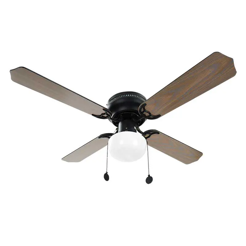 VENTILADOR TECHO 42" 4 ASPAS 1 LAMP NG C.CAD REVER
