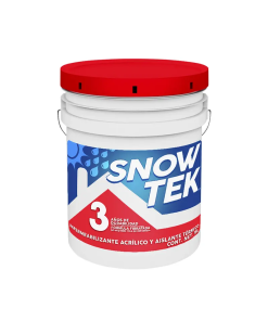 IMPERMEABILIZANTE  3 AÑOS TERRACOTA 18 LT SNOWTEK
