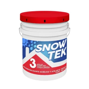 IMPERMEABILIZANTE  3 AÑOS TERRACOTA 18 LT SNOWTEK