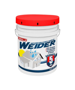 IMPERMEABILIZANTE  5 AÑOS TERRACOTA 18 LT WEIDER