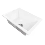 FREGADERO 63 X 51 SOBREPONER BLANCO