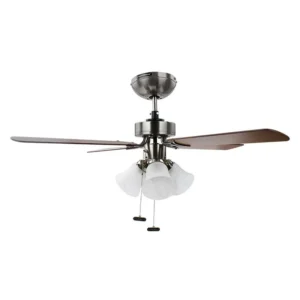 VENTILADOR 42" 4 ASPAS CHOCOLATE/MAP/SATIN