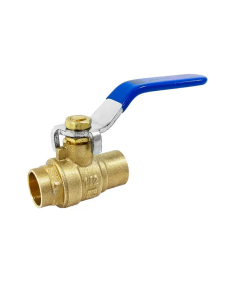 VALVULA ESFERA    1/2 SOLDABLE 300PSI NACOBRE