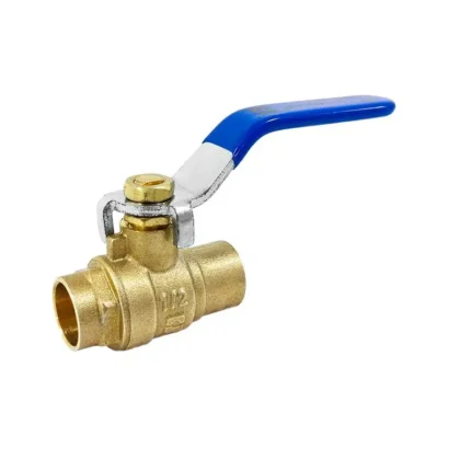 VALVULA ESFERA    1/2 SOLDABLE 300PSI NACOBRE