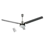 VENTILADOR CENTAURO 56" 3 ASPAS SATIN C/LUZ