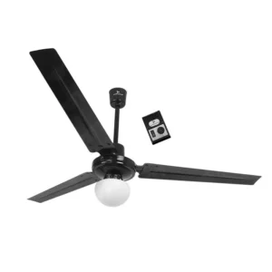 VENTILADOR INDUSTRIAL 3 ASPAS 56" NEGRO C/LUZ