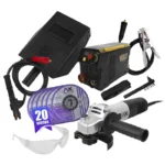 SOLDADORA INV 110A+MINI ESME+20 DIS+LENTES