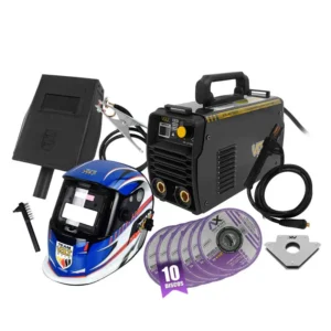 SOLDADORA VOL-AS160BV+CARETA+ESQ MAG+10 DISCOS