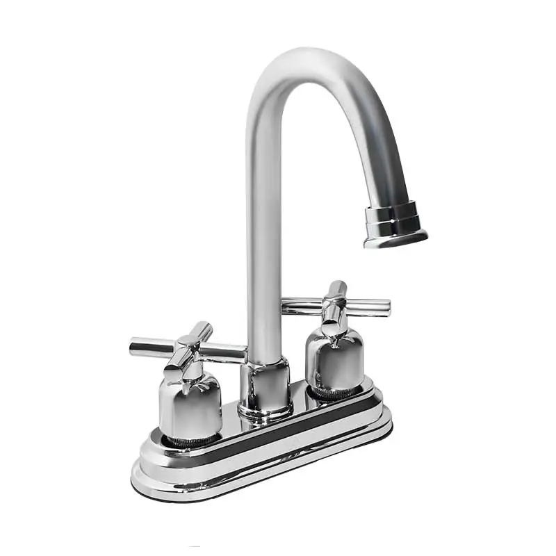 MEZCLADORA 4" LAVABO MANERAL DE CRUZ VALMEX