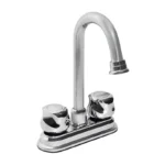MEZCLADORA 4" LAVABO MANERAL REDONDO GIRATORIO