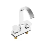 MEZCLADORA 4" LAVABO MANERAL CUADRADO GIRATORIO