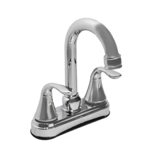 MEZCLADORA 4" LAVABO  MANERAL CURVO