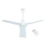 VENTILADOR INDUSTRIAL 3 ASPAS 56" METALICO BCO
