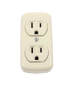 CONTACTO DUPLEX 2PT MARFIL  ROYER