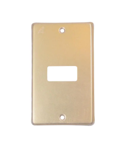 PLACA DE  1 V. DORADA ROYER 5361