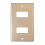 PLACA DE 2 V. DORADA ROYER 5362