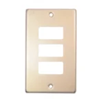 PLACA DE 3 V. DORADA ROYER 5363
