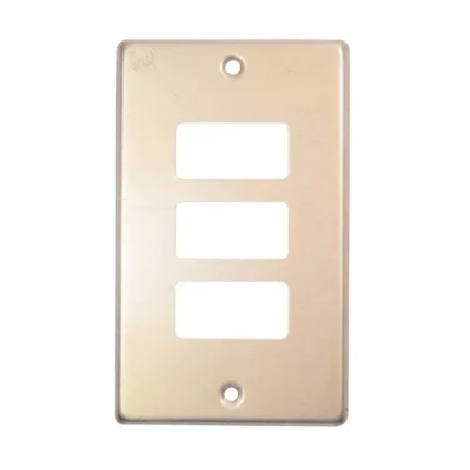PLACA DE  3 V. DORADA ROYER 5363