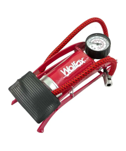 BOMBA DE AIRE DE PEDAL C/MANOMETRO