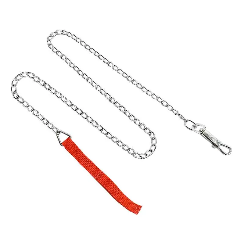 CADENA P/PERRO 2.5 MM. X 1.20 M.RO1655 CORREAROJA