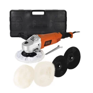 PULIDORA 7" 1300W 1000-3000 RPM+BORLAS/RESPALDOS