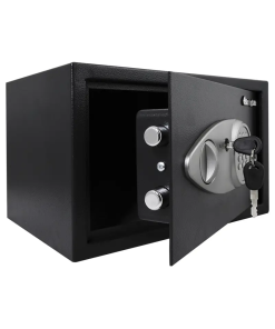 CAJA FUERTE DIGITAL C/2 BUL. ACERO.SOLIDO MED X055